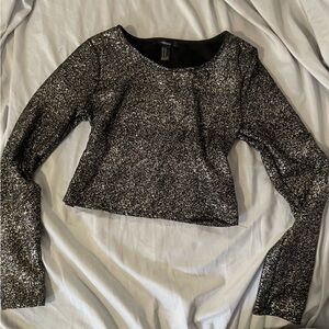 Forever 21 • Glitter Crop Top